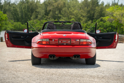 2000 BMW M Roadster in Imola Red 2 over Black Nappa