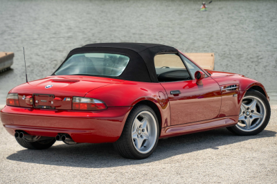 2000 BMW M Roadster in Imola Red 2 over Black Nappa