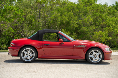 2000 BMW M Roadster in Imola Red 2 over Black Nappa