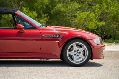 2000 BMW M Roadster in Imola Red 2 over Black Nappa