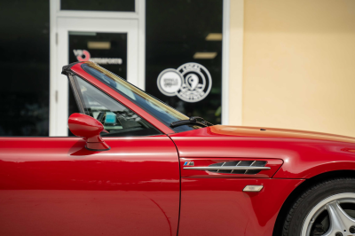 2000 BMW M Roadster in Imola Red 2 over Black Nappa