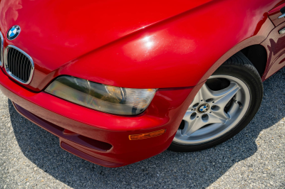2000 BMW M Roadster in Imola Red 2 over Black Nappa