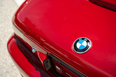 2000 BMW M Roadster in Imola Red 2 over Black Nappa