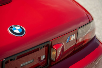 2000 BMW M Roadster in Imola Red 2 over Black Nappa