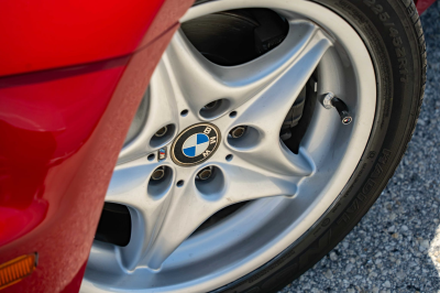 2000 BMW M Roadster in Imola Red 2 over Black Nappa