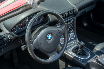 2000 BMW M Roadster in Imola Red 2 over Black Nappa