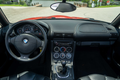 2000 BMW M Roadster in Imola Red 2 over Black Nappa
