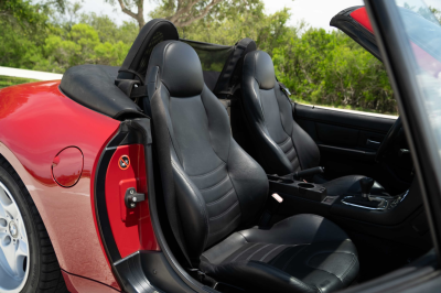 2000 BMW M Roadster in Imola Red 2 over Black Nappa