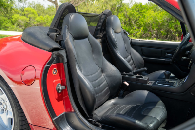 2000 BMW M Roadster in Imola Red 2 over Black Nappa