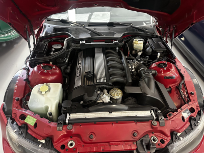 2000 BMW M Roadster in Imola Red 2 over Black Nappa