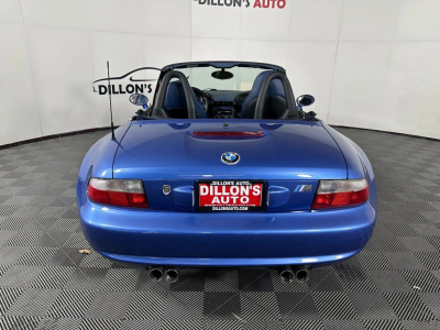 2000 BMW M Roadster in Estoril Blue Metallic over Estoril Blue & Black Nappa
