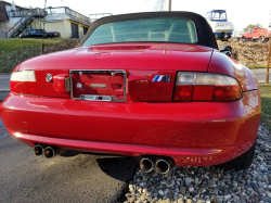 2000 BMW M Roadster in Imola Red 2 over Black Nappa