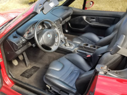 2000 BMW M Roadster in Imola Red 2 over Black Nappa