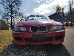 2000 BMW M Roadster in Imola Red 2 over Black Nappa