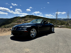 2000 BMW M Roadster in Cosmos Black Metallic over Black Nappa