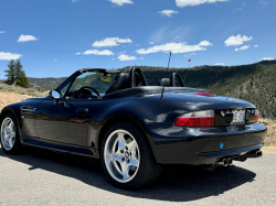 2000 BMW M Roadster in Cosmos Black Metallic over Black Nappa