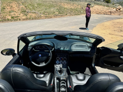 2000 BMW M Roadster in Cosmos Black Metallic over Black Nappa