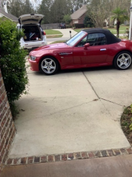 2000 BMW M Roadster in Imola Red 2 over Imola Red & Black Nappa