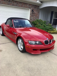2000 BMW M Roadster in Imola Red 2 over Imola Red & Black Nappa