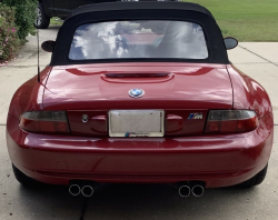 2000 BMW M Roadster in Imola Red 2 over Imola Red & Black Nappa