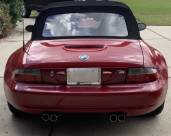 2000 BMW M Roadster in Imola Red 2 over Imola Red & Black Nappa