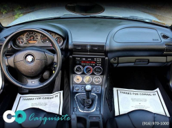 2000 BMW M Roadster in Titanium Silver Metallic over Black Nappa