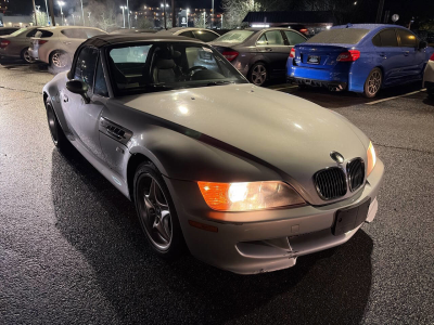 2000 BMW M Roadster in Titanium Silver Metallic over Black Nappa
