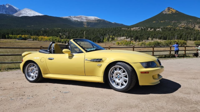 2000 BMW M Roadster in Dakar Yellow 2 over Black Nappa