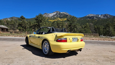 2000 BMW M Roadster in Dakar Yellow 2 over Black Nappa