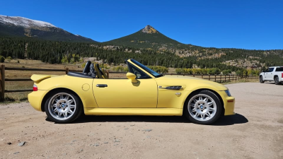 2000 BMW M Roadster in Dakar Yellow 2 over Black Nappa
