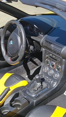 2000 BMW M Roadster in Dakar Yellow 2 over Black Nappa