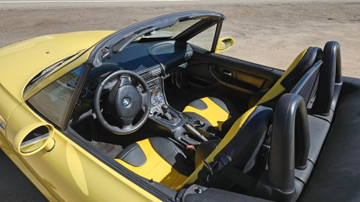2000 BMW M Roadster in Dakar Yellow 2 over Black Nappa