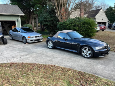 2000 BMW M Roadster in Cosmos Black Metallic over Black Nappa