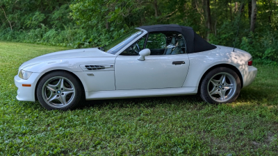 2000 BMW M Roadster in Alpine White 3 over Black Nappa