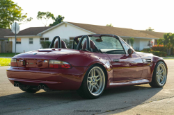 2000 BMW M Roadster in Imola Red 2 over Imola Red & Black Nappa