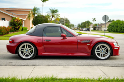 2000 BMW M Roadster in Imola Red 2 over Imola Red & Black Nappa