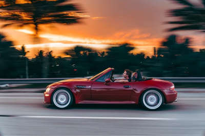 2000 BMW M Roadster in Imola Red 2 over Imola Red & Black Nappa