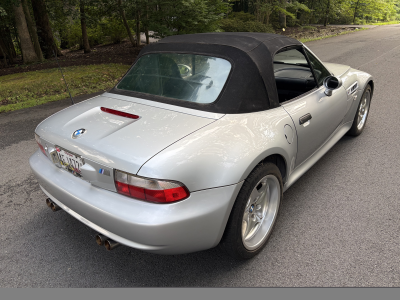 2000 BMW M Roadster in Titanium Silver Metallic over Black Nappa