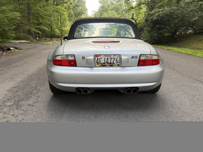 2000 BMW M Roadster in Titanium Silver Metallic over Black Nappa