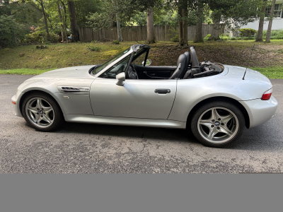 2000 BMW M Roadster in Titanium Silver Metallic over Black Nappa