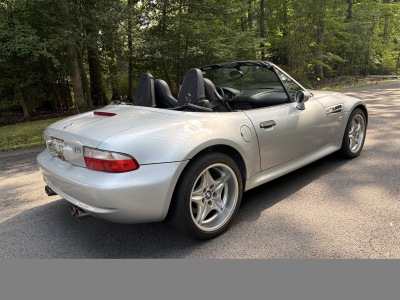 2000 BMW M Roadster in Titanium Silver Metallic over Black Nappa