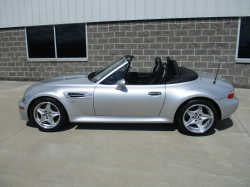 2000 BMW M Roadster in Titanium Silver Metallic over Black Nappa
