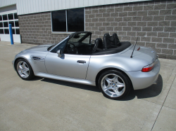 2000 BMW M Roadster in Titanium Silver Metallic over Black Nappa