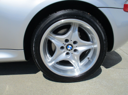 2000 BMW M Roadster in Titanium Silver Metallic over Black Nappa