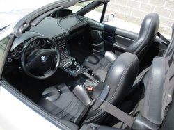 2000 BMW M Roadster in Titanium Silver Metallic over Black Nappa