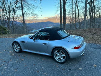 2000 BMW M Roadster in Titanium Silver Metallic over Black Nappa