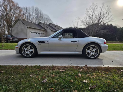 2000 BMW M Roadster in Titanium Silver Metallic over Black Nappa