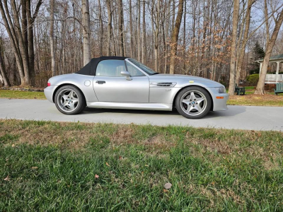 2000 BMW M Roadster in Titanium Silver Metallic over Black Nappa