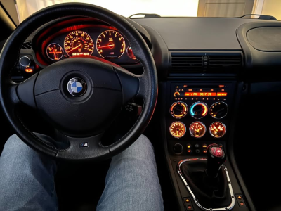 2000 BMW M Roadster in Titanium Silver Metallic over Black Nappa