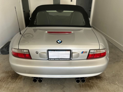 2000 BMW M Roadster in Titanium Silver Metallic over Black Nappa